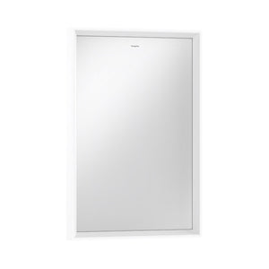 Hansgrohe Xarita E badeværelsesspejl med lys, 70 x 50 cm, mat hvid