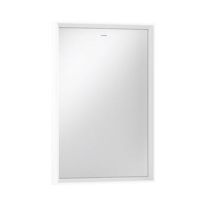 Hansgrohe Xarita E badeværelsesspejl med lys, 70 x 50 cm, mat hvid