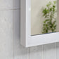 Hansgrohe Xarita E badeværelsesspejl med lys, 70 x 50 cm, mat hvid