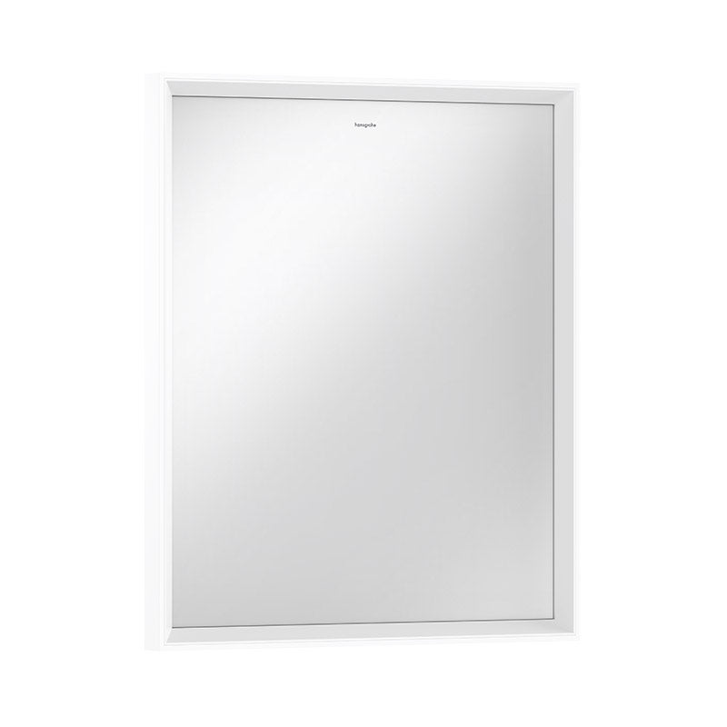 Hansgrohe Xarita E badeværelsesspejl med lys, 60 x 70 cm, mat hvid