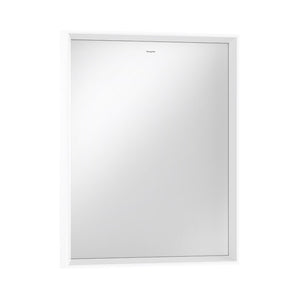 Hansgrohe Xarita E badeværelsesspejl med lys, 60 x 70 cm, mat hvid