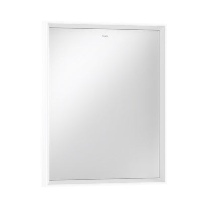 Hansgrohe Xarita E badeværelsesspejl med lys, 60 x 70 cm, mat hvid