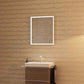 Hansgrohe Xarita E badeværelsesspejl med lys, 60 x 70 cm, mat hvid