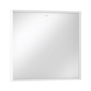 Hansgrohe Xarita E badeværelsesspejl med lys, 80 x 70 cm, mat hvid