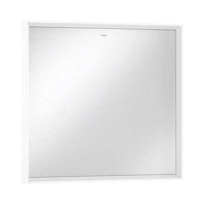 Hansgrohe Xarita E badeværelsesspejl med lys, 80 x 70 cm, mat hvid