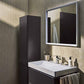 Hansgrohe Xarita E badeværelsesspejl med lys, 80 x 70 cm, mat hvid