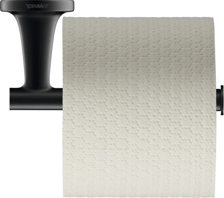 Duravit Starck T toiletrulleholder, sort