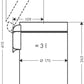 Hansgrohe AddStoris toiletspand