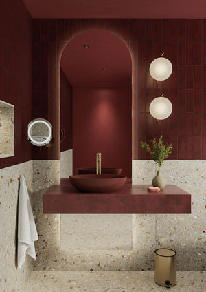 Damixa ZEN toiletspand, børstet bronze