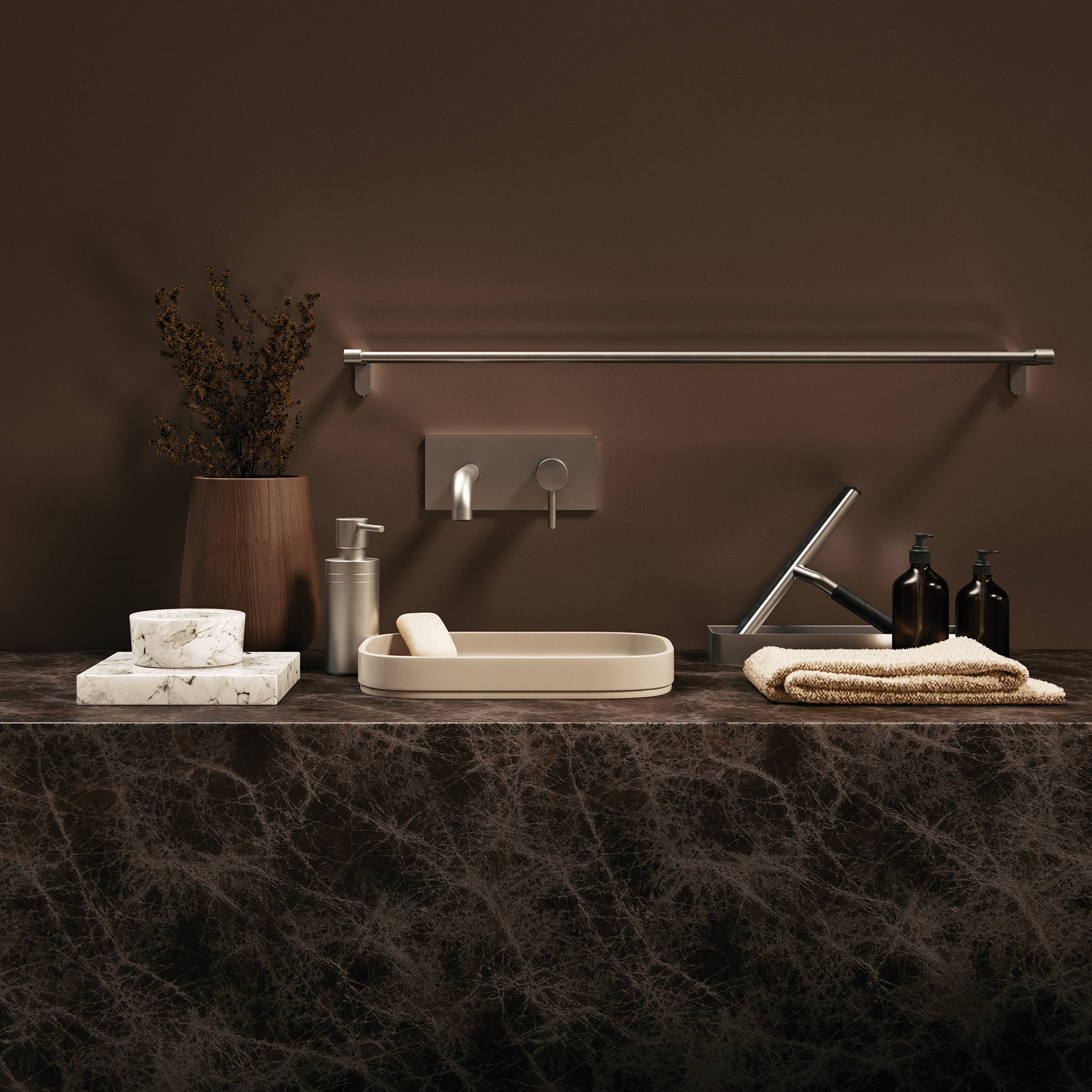 Damixa ZEN bruseskraber, steel