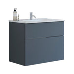 Dansani Luna badeværelsesmøbel inkl. Kantate vask 81 cm, mat grå