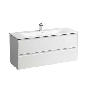 Laufen Palace badeværelsesmøbel inkl. vask, 120 cm, hvid højglans