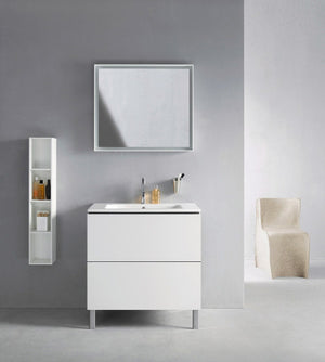 Duravit L-Cube badeværelsesmøbel inkl. vask