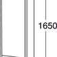 Gustavsberg Graphic højskab