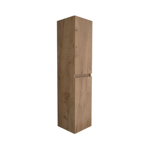Sanibell Basicline højskab, whiskey eg, 150x35 cm