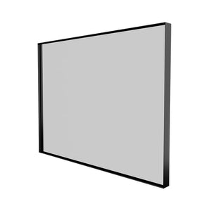 Sanibell Basicline badeværelsesspejl uden lys, 80x60 cm, sort