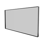 Sanibell Basicline badeværelsesspejl uden lys, 120x60 cm, sort