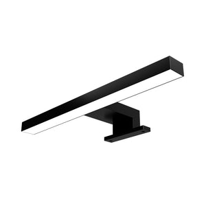 Sanibell Basicline LED belysning til badeværelsesspejl, 30 cm, sort