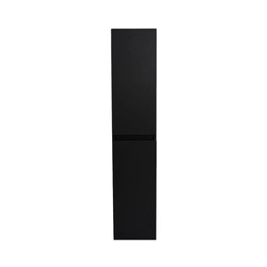 Sanibell Online højskab, mat sort, 145x30 cm
