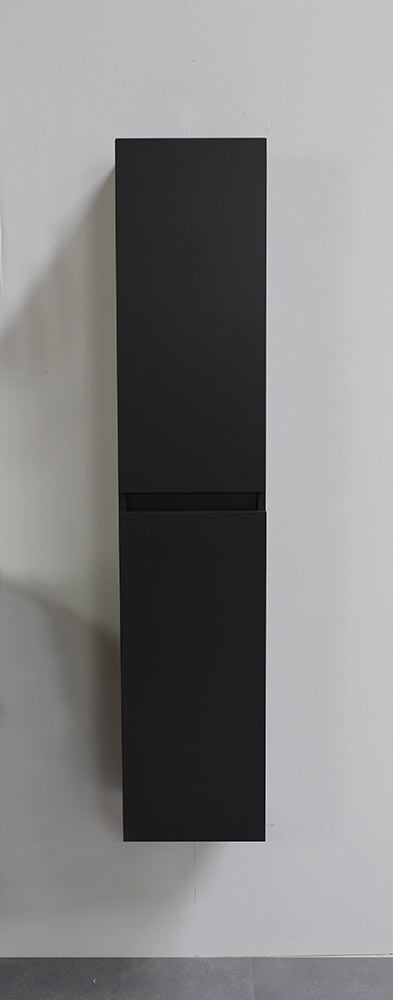 Sanibell Online højskab, mat sort, 145x30 cm
