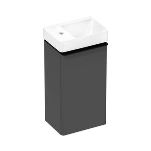 Hansgrohe Xelu Q badeværelsesmøbel inkl. vask, 34 cm, mat grå