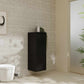 Hansgrohe Xelu Q mellemhøjt skab venstrehængslet, 40 x 35 cm, mat grå