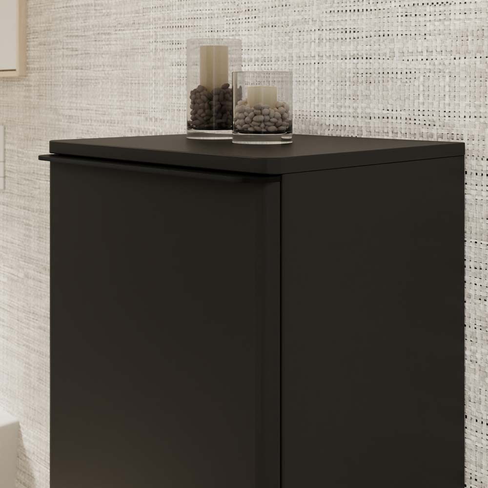 Hansgrohe Xelu Q mellemhøjt skab venstrehængslet, 40 x 35 cm, mat grå