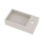 Ideavit SolidCube-40H håndvask, 40x22 cm, mat hvid