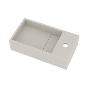 Ideavit SolidCube-40H håndvask, 40x22 cm, mat hvid