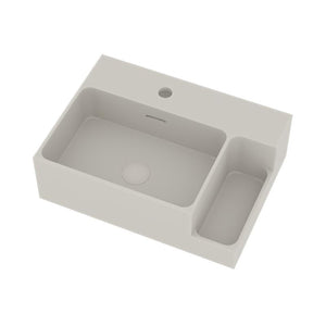 Ideavit SolidDual 1.0 håndvask, 50x36 cm, mat hvid