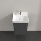 Villeroy & Boch Collaro badeværelsesmøbel inkl. vask, 45 cm, grå