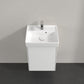 Villeroy & Boch Collaro badeværelsesmøbel inkl. vask, 41 cm, mat hvid