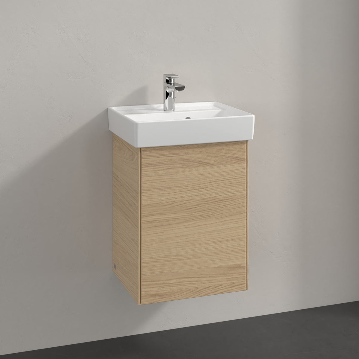 Villeroy & Boch Collaro badeværelsesmøbel inkl. vask, 45 cm, nordic oak