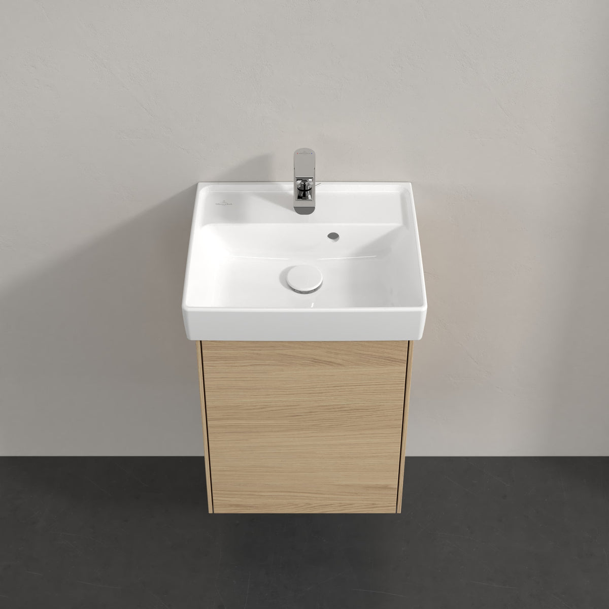 Villeroy & Boch Collaro badeværelsesmøbel inkl. vask, 45 cm, nordic oak