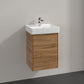 Villeroy & Boch Collaro badeværelsesmøbel inkl. vask, 45 cm, mørk eg