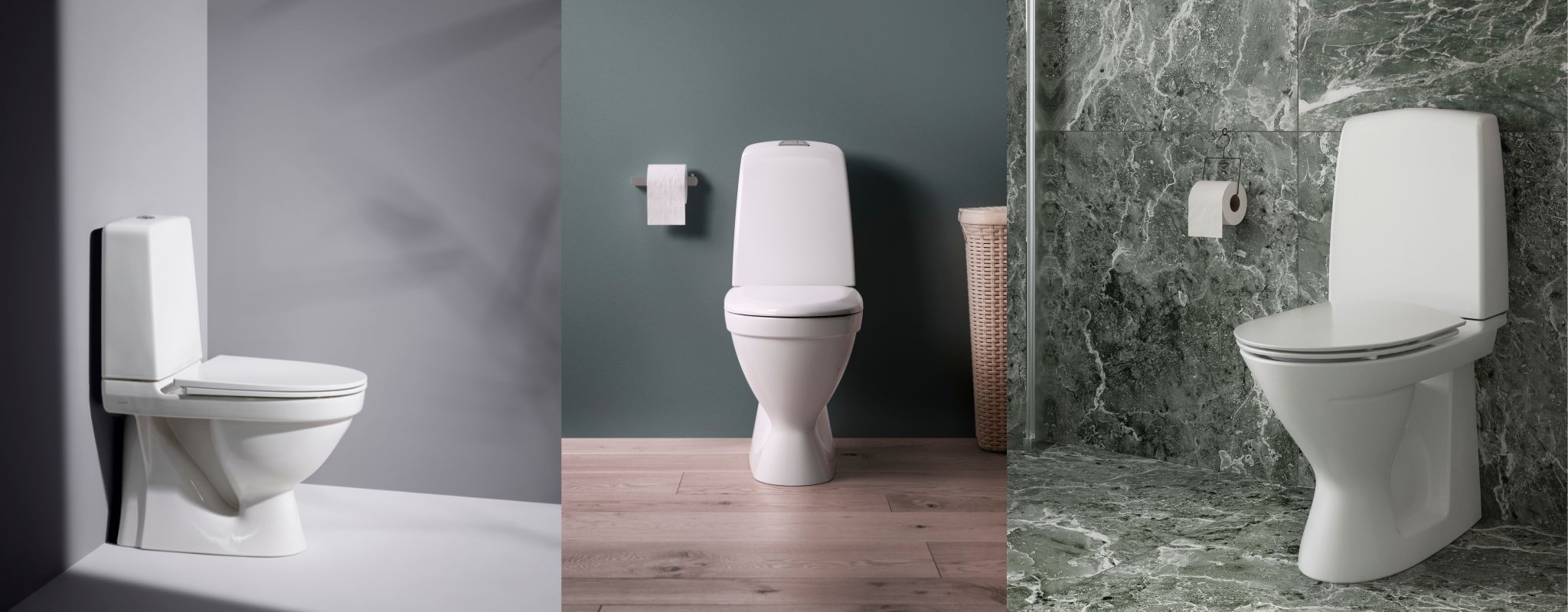 Gulvstående toiletter