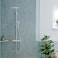 Hansgrohe Raindance Select S 240 1jet Powderrain brusesæt, Mat hvid