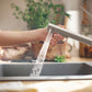 hansgrohe Zesis M33 køkkenarmatur 160, med udtræk, 2jet, rustfrit stål