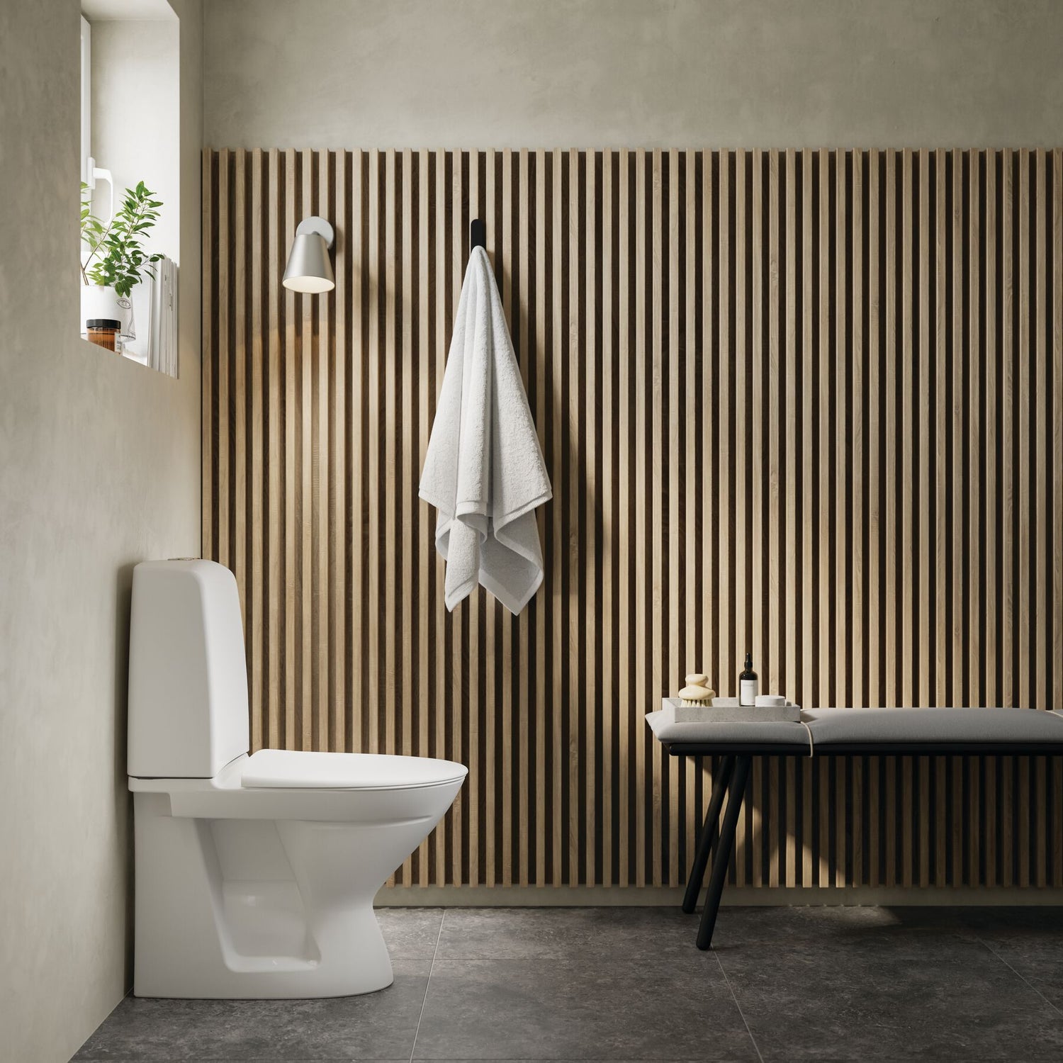 Ifö gulvstående toilet