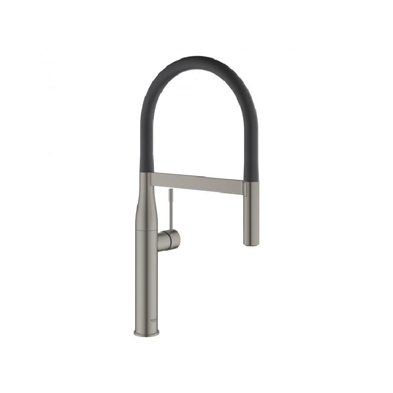 GROHE Essence professional køkkenarmatur, børstet sort krom