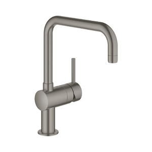 Grohe Minta køkkenarmatur m/svingtud, sort krom