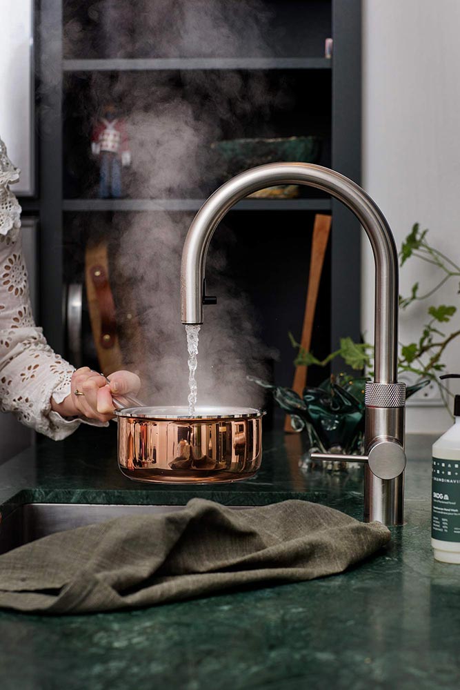 Quooker Fusion Round-rustfrit-staal