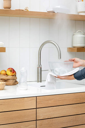 Quooker Fusion Round, Rustfrit stål