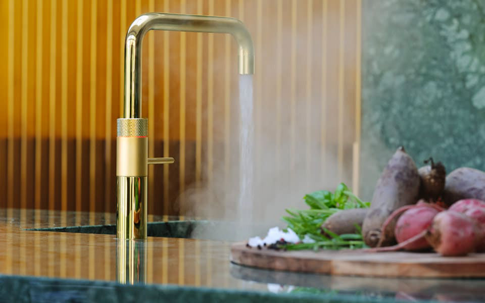 Quooker poleret messing