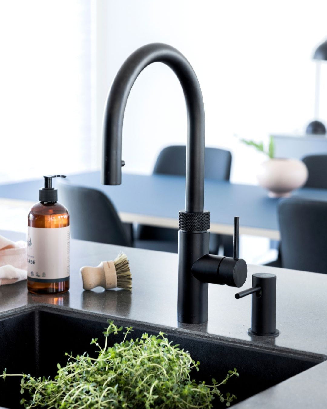 Quooker sæbedispenser sort