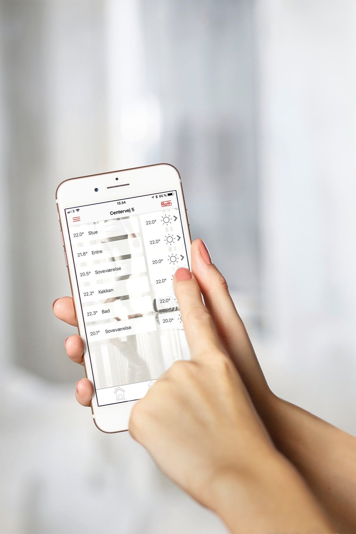 Roth appstyring gulvvarme