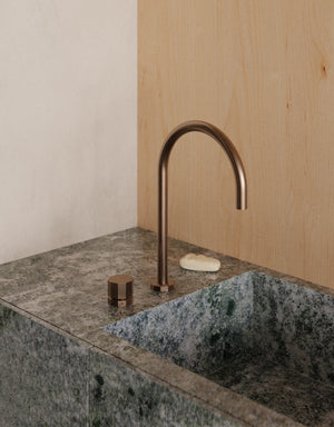 TONI Copenhagen DECA 1-grebs køkkenarmatur ø200, bruneret