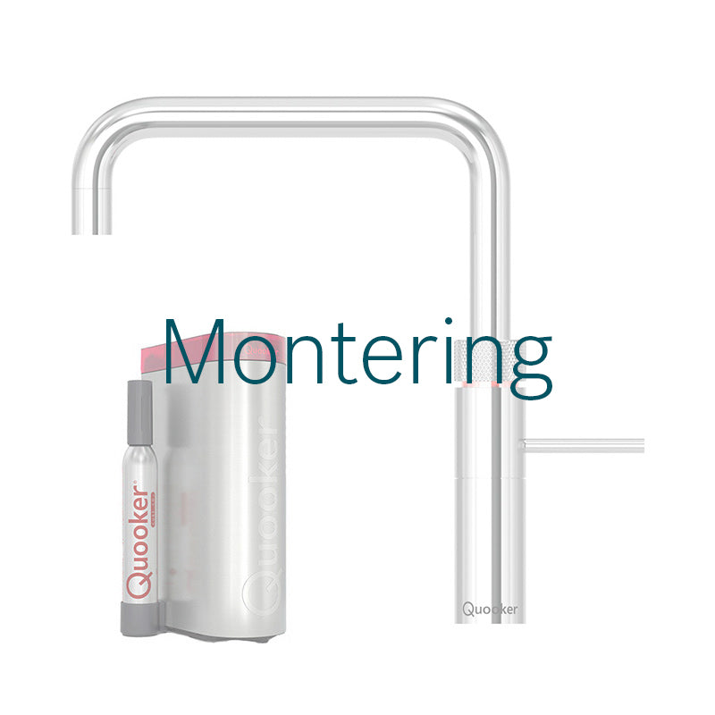 Quooker cube montering