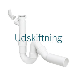 Udskiftning af vandlås ved køkkenvask