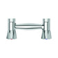 Børma Standard brusearmatur, krom – set oppefra
